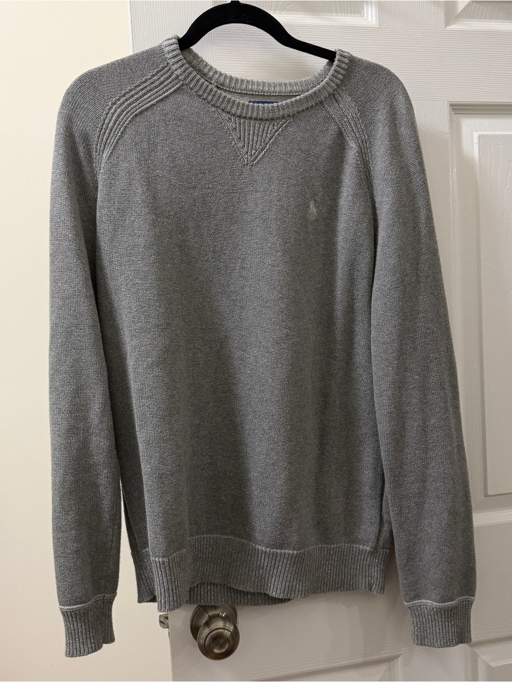 Polo by Ralph Lauren Men's Gray Crewneck Sweater